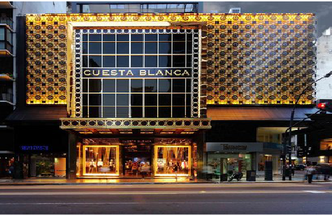  商城门头设计与商业空间的纽带。