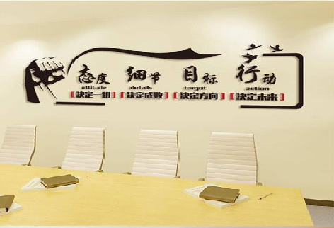  商城企业文化墙主要展示什么？