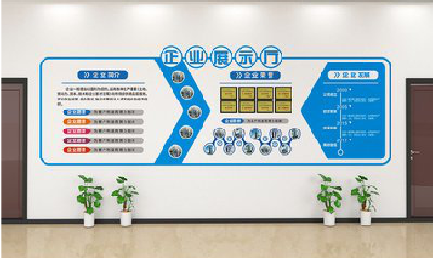  商城设计师必看的文化墙设计定律。