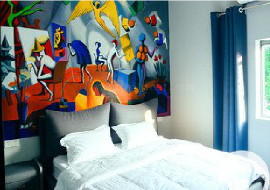  商城对于酒店的墙体彩绘而言更注重哪些方面？