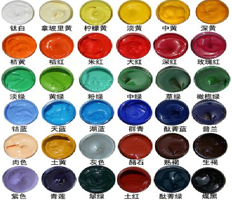  商城墙绘颜色的选择有讲究。