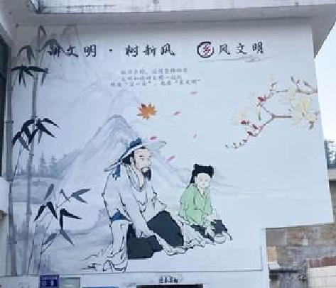  商城分享几个墙绘保养知识。