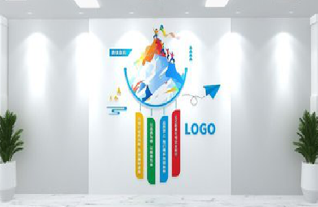  商城公司企业形象墙的工艺材料有哪些？