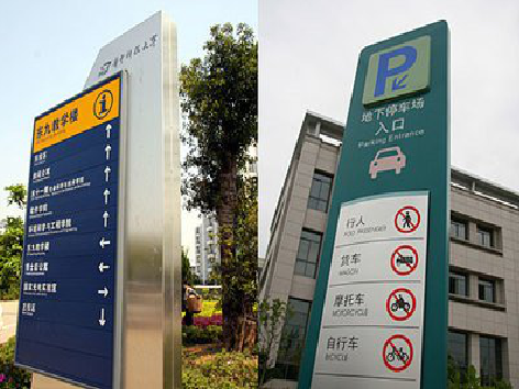  商城导向标识的设计作用。